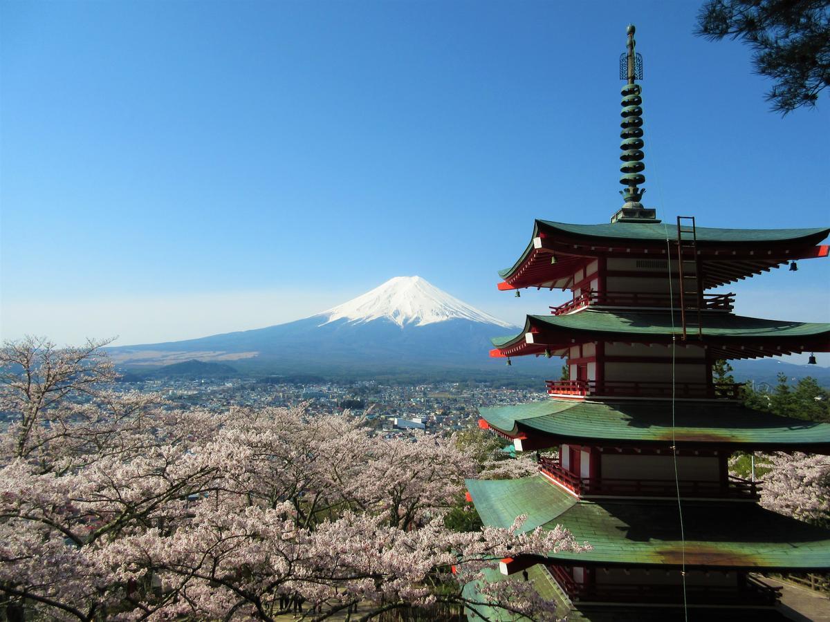富士山結アパートメント Fujiyoshida Exterior foto