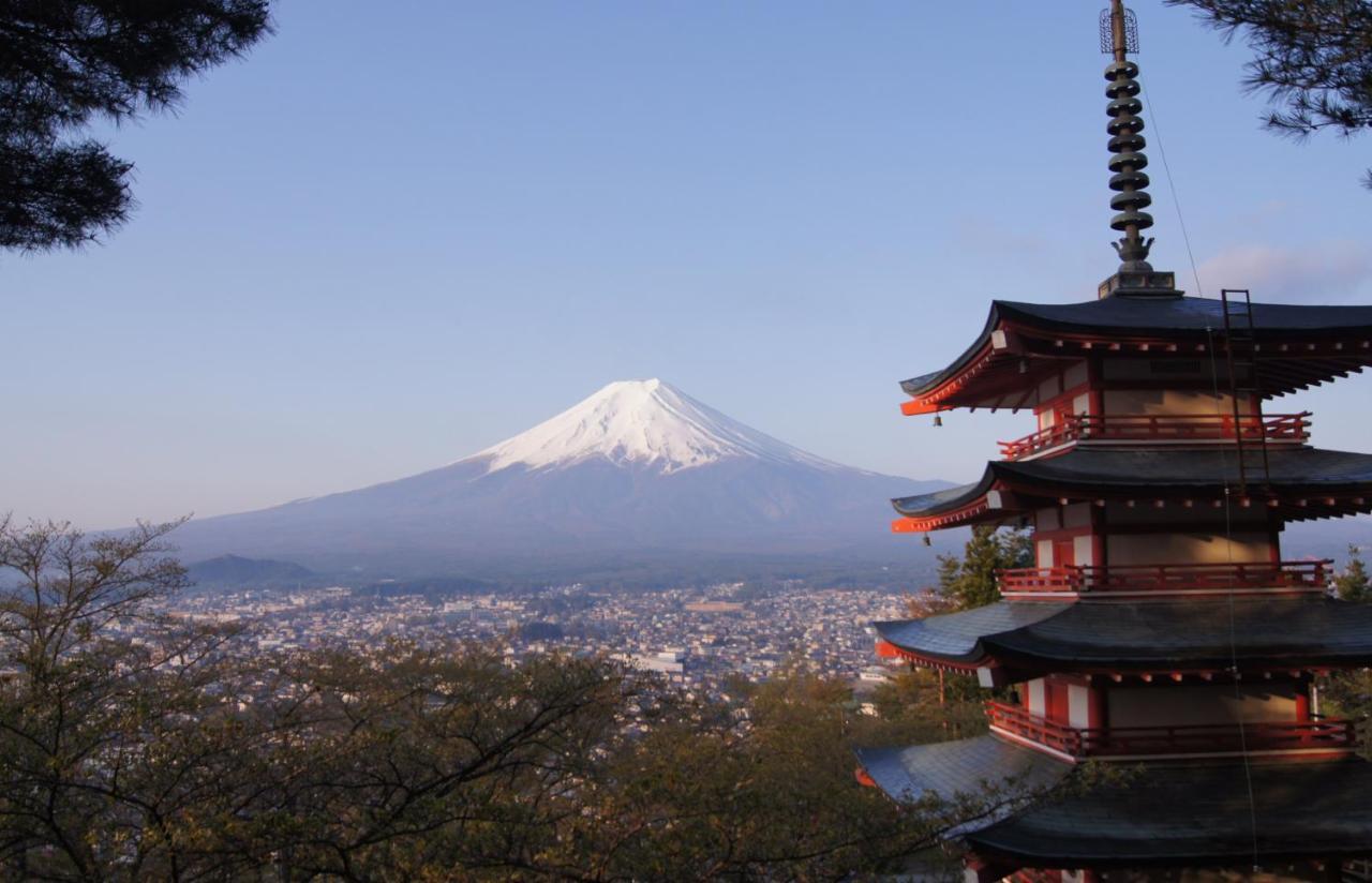 富士山結アパートメント Fujiyoshida Exterior foto
